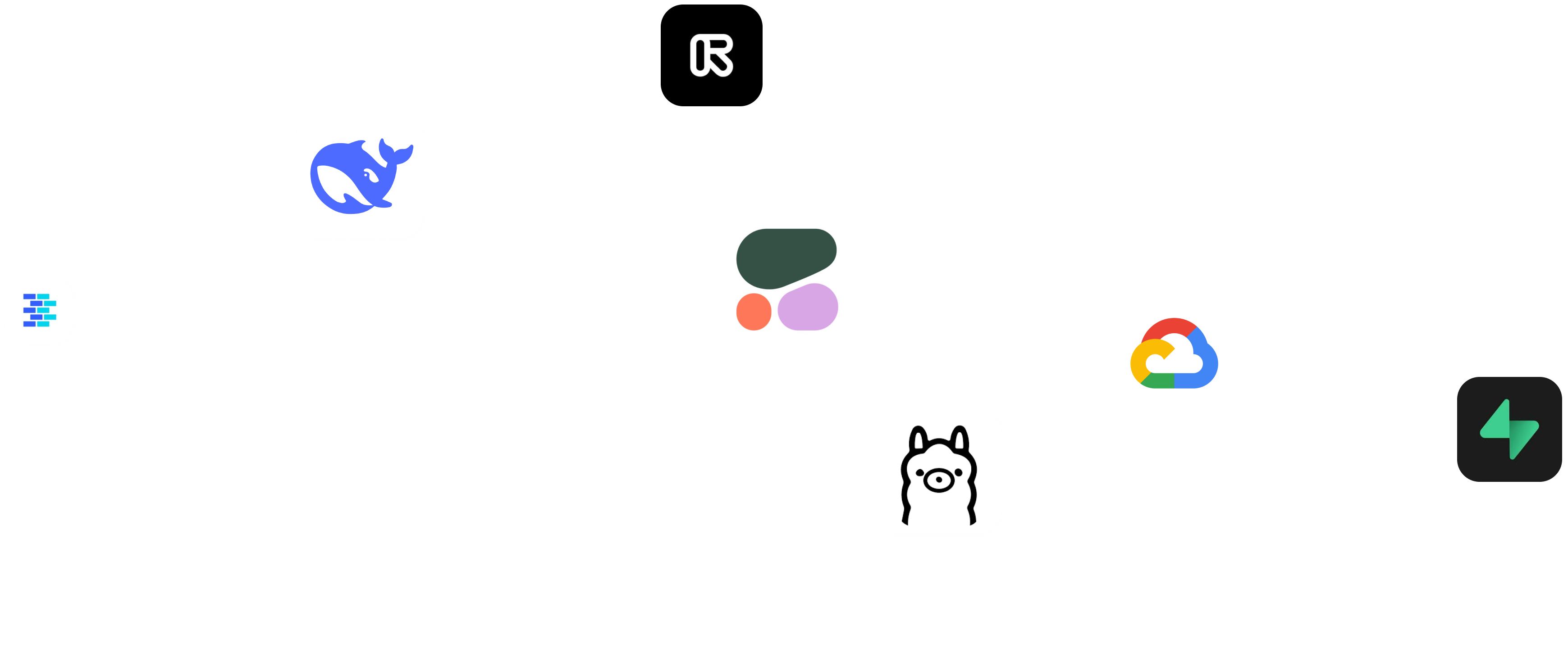 AI model provider icons