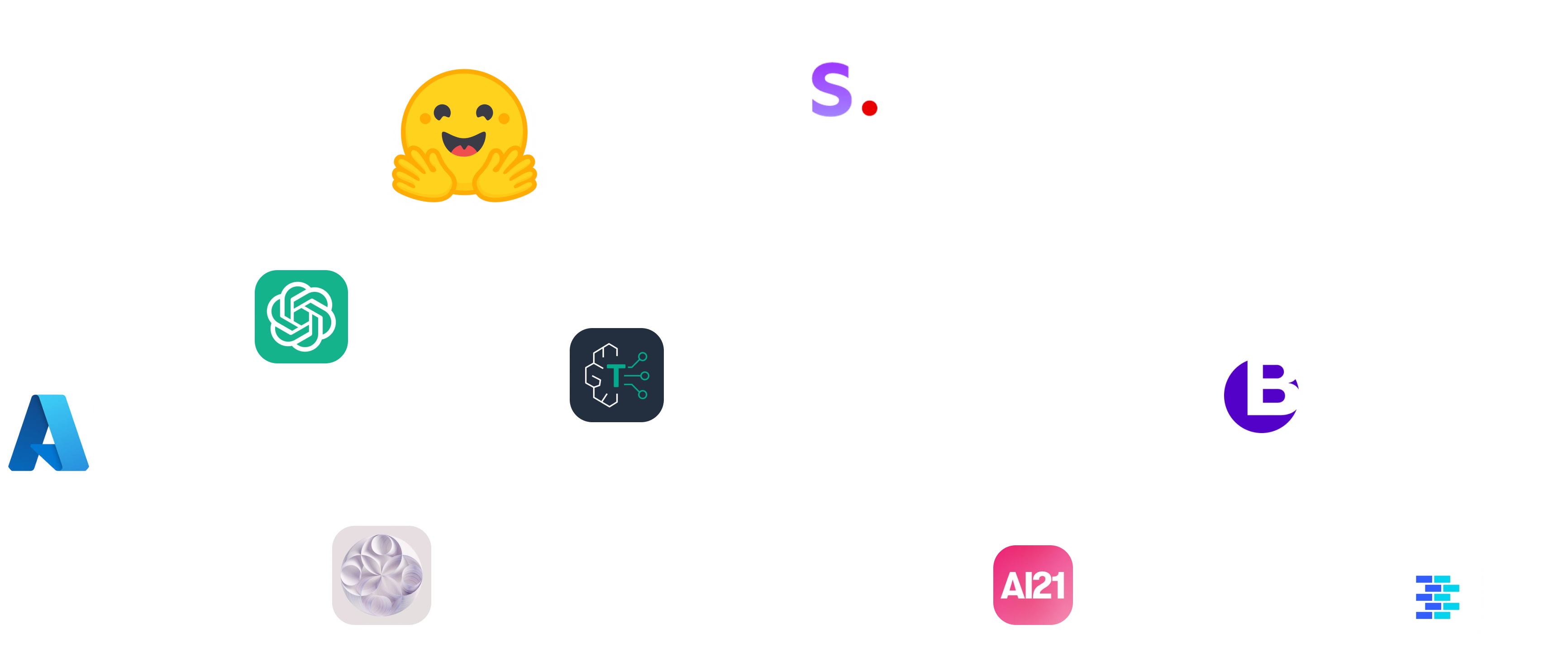 AI model provider icons